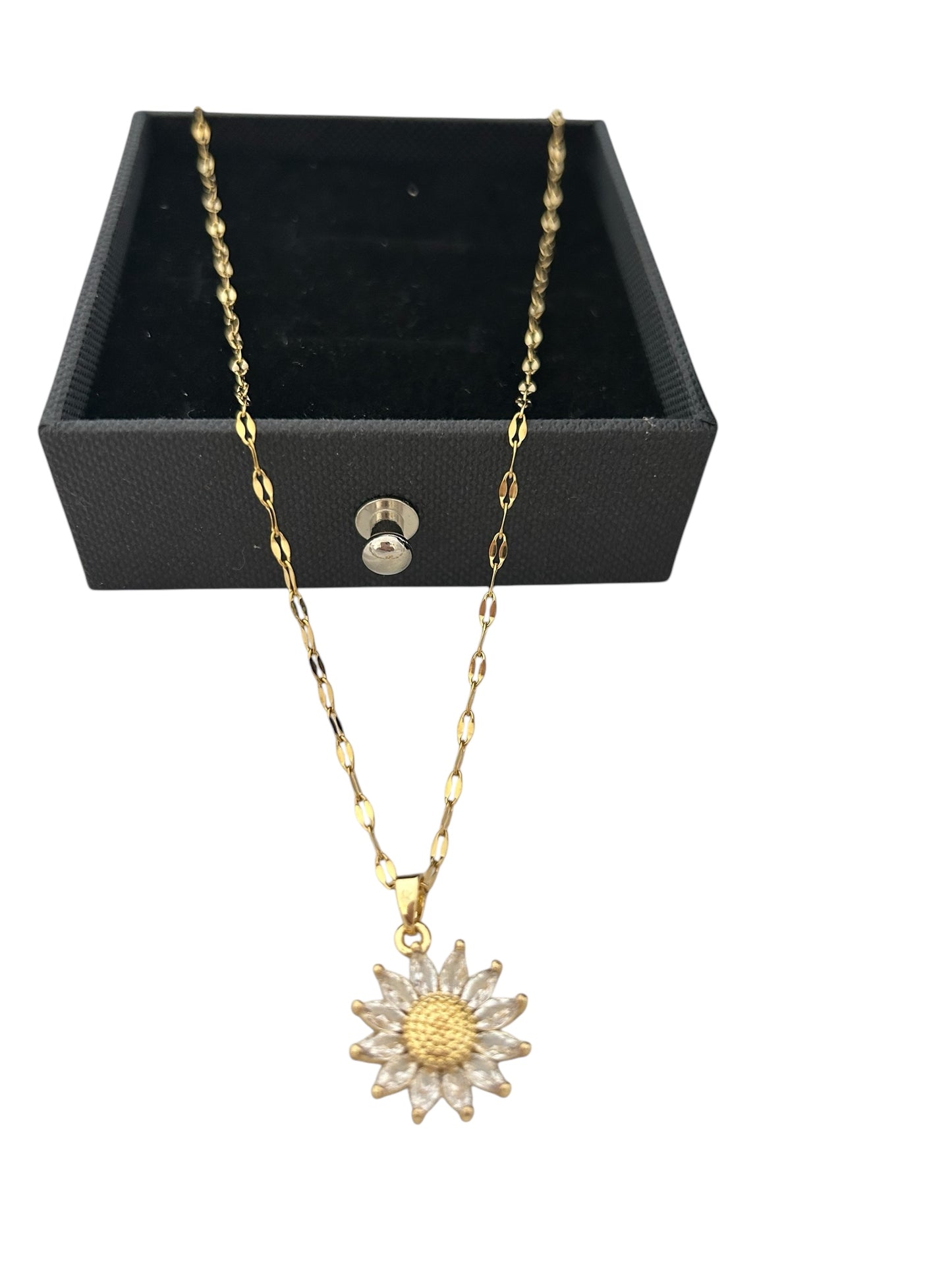 Eternal Sunflower Glow Necklace