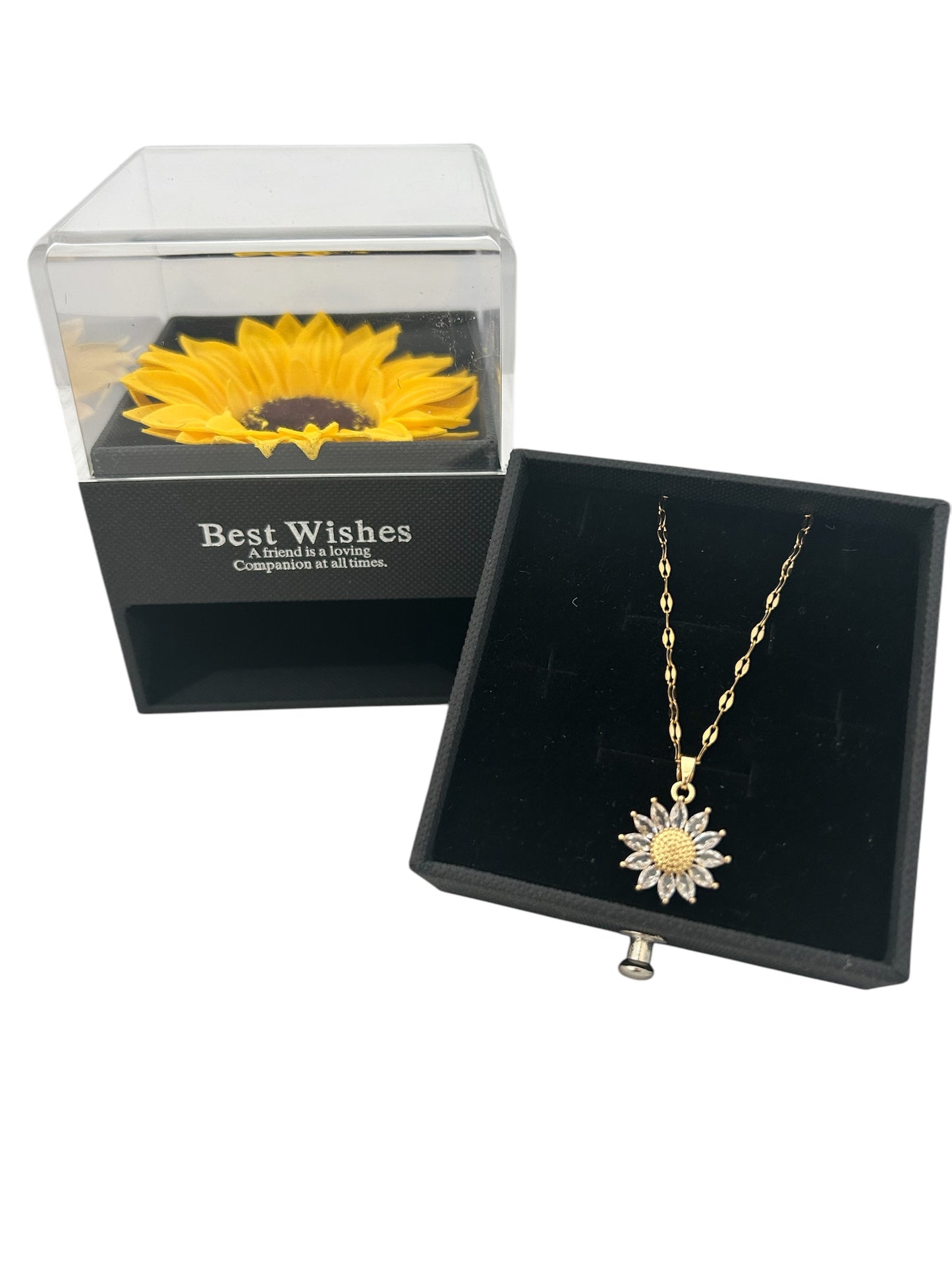 Eternal Sunflower Glow Necklace